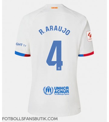 Barcelona Ronald Araujo #4 Replika Bortatröja Damer 2023-24 Kortärmad